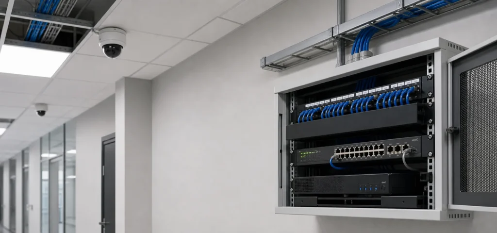 Построение СКС для систем видеонаблюдения — IP-камеры и PoE Построение СКС для систем видеонаблюдения — IP-камеры и PoE