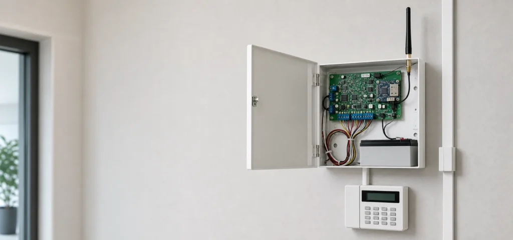 Установка сигнализации с GSM модулем Установка сигнализации с GSM модулем